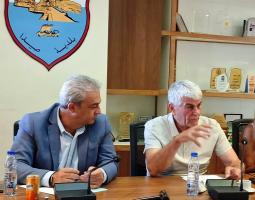 مجلس بلدية صيدا يلتقي محمد زيدان واستعراض شامل للمشاريع والعوائق والعقبات التي تؤخر استمرار ومتابعة بعض اعمال الترميم،