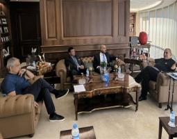 مرجان يستعرض مع رئيس لجنة الاقتصاد النيابية، الدكتور البستاني "التحديات الاقتصادية التي تواجه صيدا"