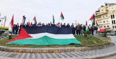 وقفة تضامنية مع فلسطين وأبطالها في صيدا
