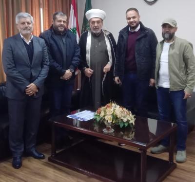 المفتي سوسان يلتقي وفدا من