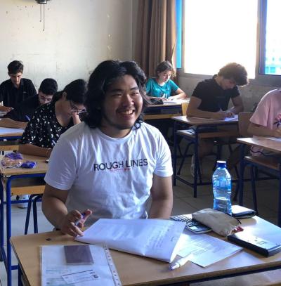 انطلاق امتحانات الشهادة الثانوية الرسمية جنوباً...طالب صيني بين الطلاب