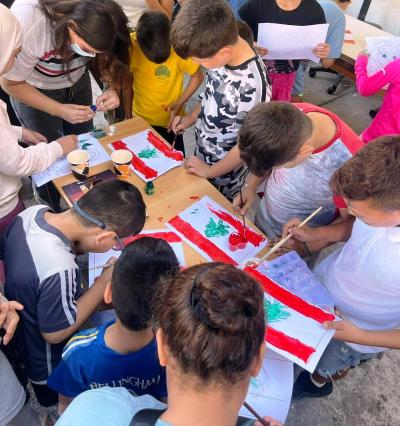 نشاط ترفيهي لأطفال الجنوب في مركز
