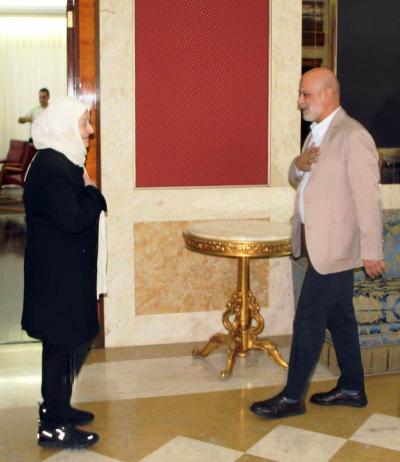 الحريري التقت وفداً من