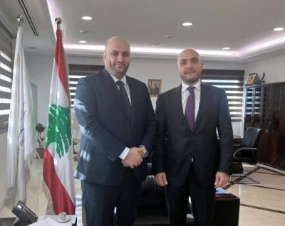 وزير الصحة الدكتور ناصر الدين يلتقي الصيدلي مرجان والبحث يتناول الوضع الصحي في صيدا