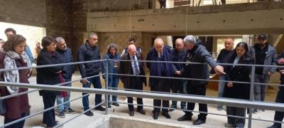 وزير الثقافة يتفقد 