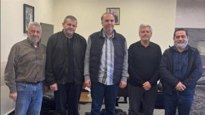 ضاهر يبحث مع وفد 