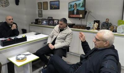 عمر مرجان يبحث مع مدير مستشفى صيدا الحكومي بإحتياجاته الطبية واللوجستية