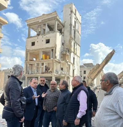 البزري يتفقّد الاضرار في 