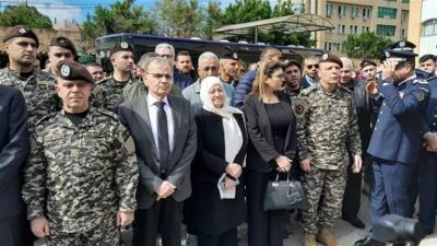 البزري والحريري وحجازي يؤكدون : صيدا فخورة بانها احتضنت شهداء  أمن الدولة الأبطال في وداعهم الأخير