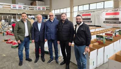 بلدية صيدا تتسلم دفعة من المساعدات الغذائية المقدمة من الحكومة العراقية