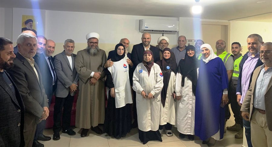 وزير الصحة تفقد "مستوصف سيد الشهداء" في حارة صيدا مثنيا على جهود العاملين والمتطوعين فيه