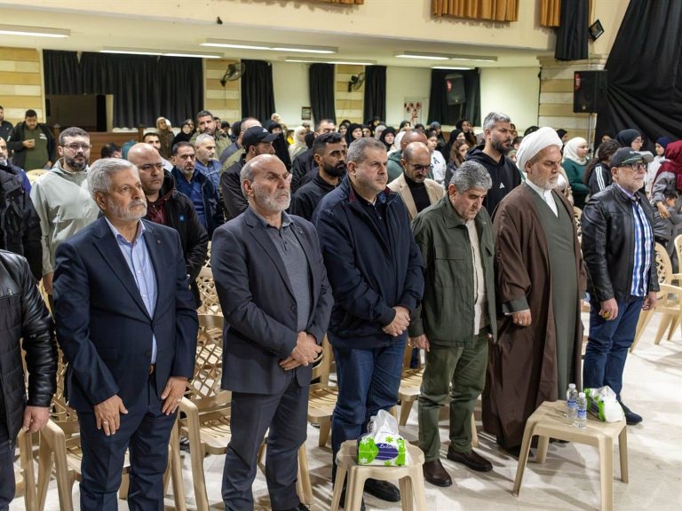 "نادي الهدى" حارة صيدا كرم أبطاله ولاعبيه برعاية المسؤول الرياضي في "حزب الله"