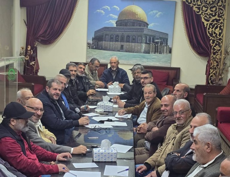 جلسة ل"لجنة إحياء يوم القدس العالمي" في صيدا تحضيرا لمسيرة الوفاء للقدس وفلسطين