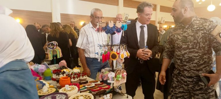جرادي رعى افتتاح معرض 